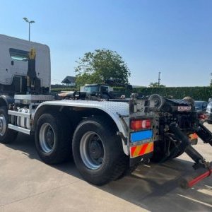 foto 8x4 Mercedes Roll-off tipper