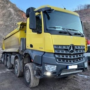 foto 10x6/8x6 dumper 20m3 48/32t MB Arocs 4448 Mercedes tipper special