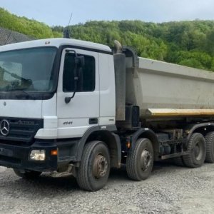 foto 41t dumper 8x4 MB Actros 4141 tipper Mercedes