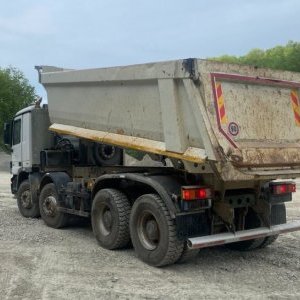 foto 41t dumper 8x4 MB Actros 4141 tipper Mercedes