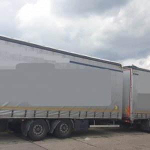 foto 44t/15.6m low jumbo MB 6x2+ Panav 18t tandem Mercedes Actros 2542