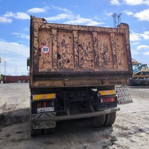 foto 6x6 dumper Mercedes tipper