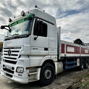 foto Eur5 Mercedes 6x4 +HIAB 288 crane Actros 2646